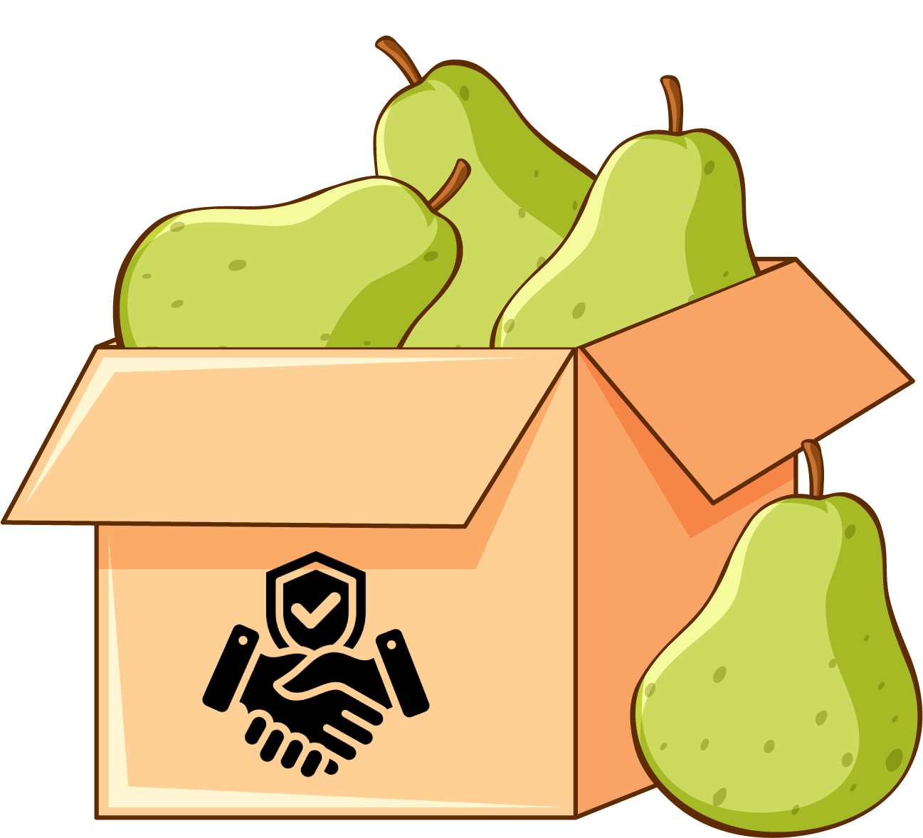 Fruit cold storage carton for agri and market trade