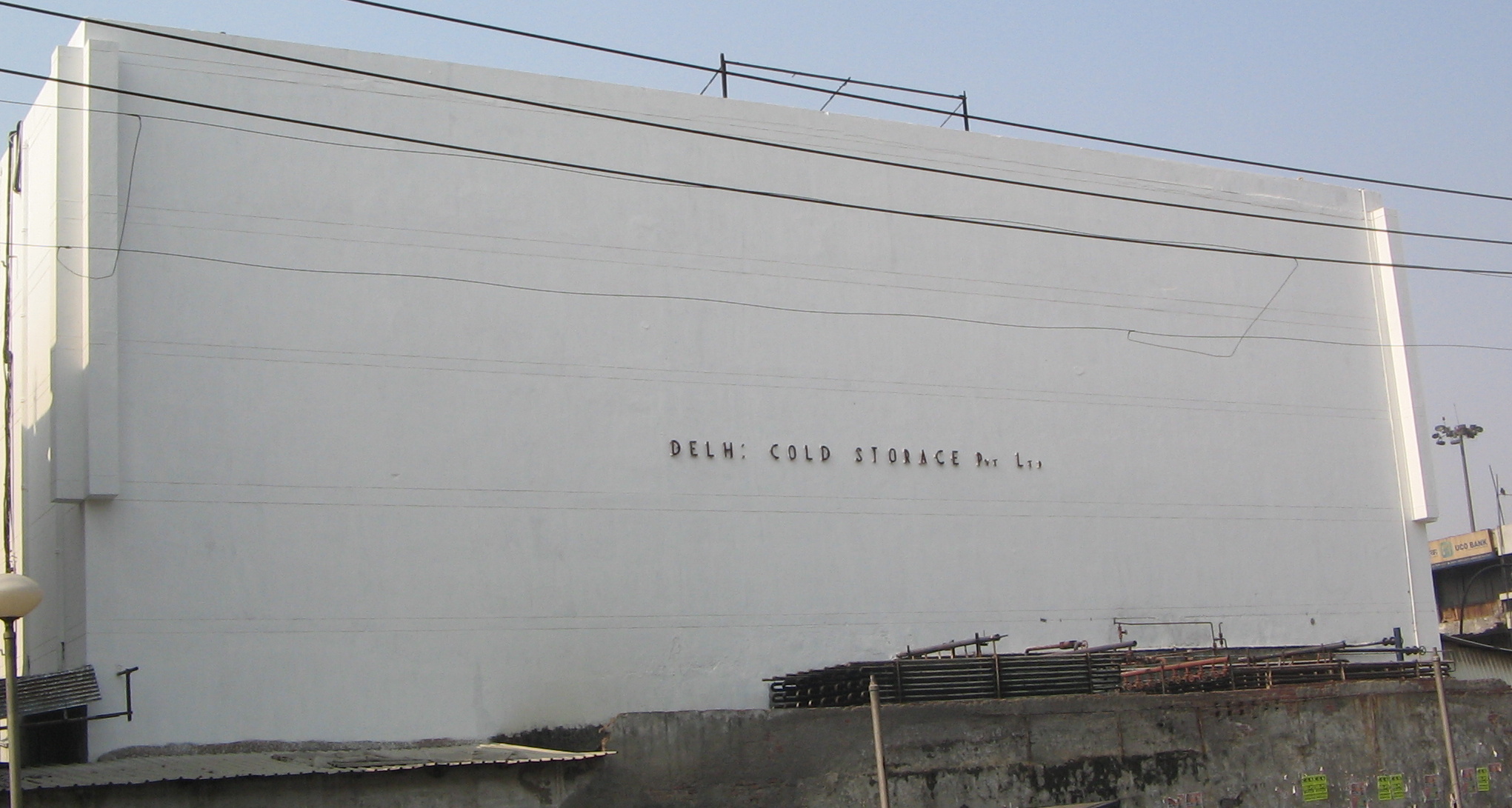 Delhi Cold Storage building in Azadpur Delhi